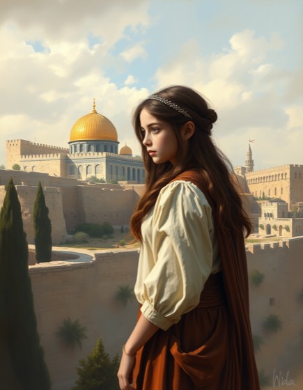 Concept art painting example